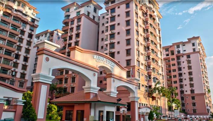 Marina Court Kk City Homestay Kota Kinabalu Bagian luar foto